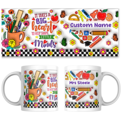 11oz White Mug - Teacher Life